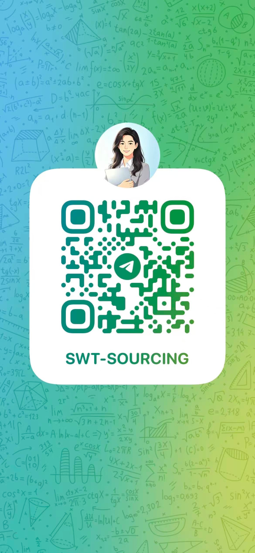 Отсканируйте QR-код в Telegram